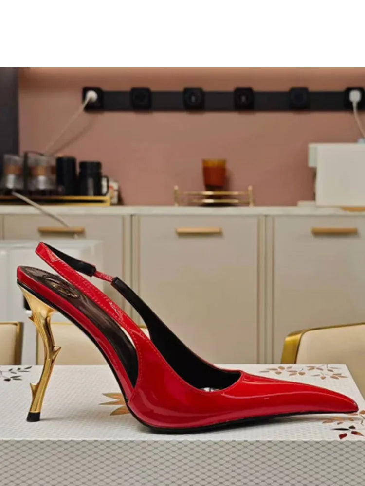2026 Summer Stiletto Pointed Women's Sandals Fashion Show Party Wedding Women's High Heels