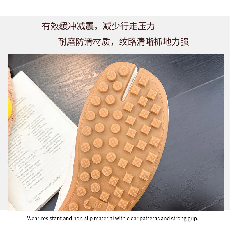 German Training Shoes Women's 2026 Summer Lace Up Forrest Gump Shoes Women's Split Toe Breathable Sports Shoes