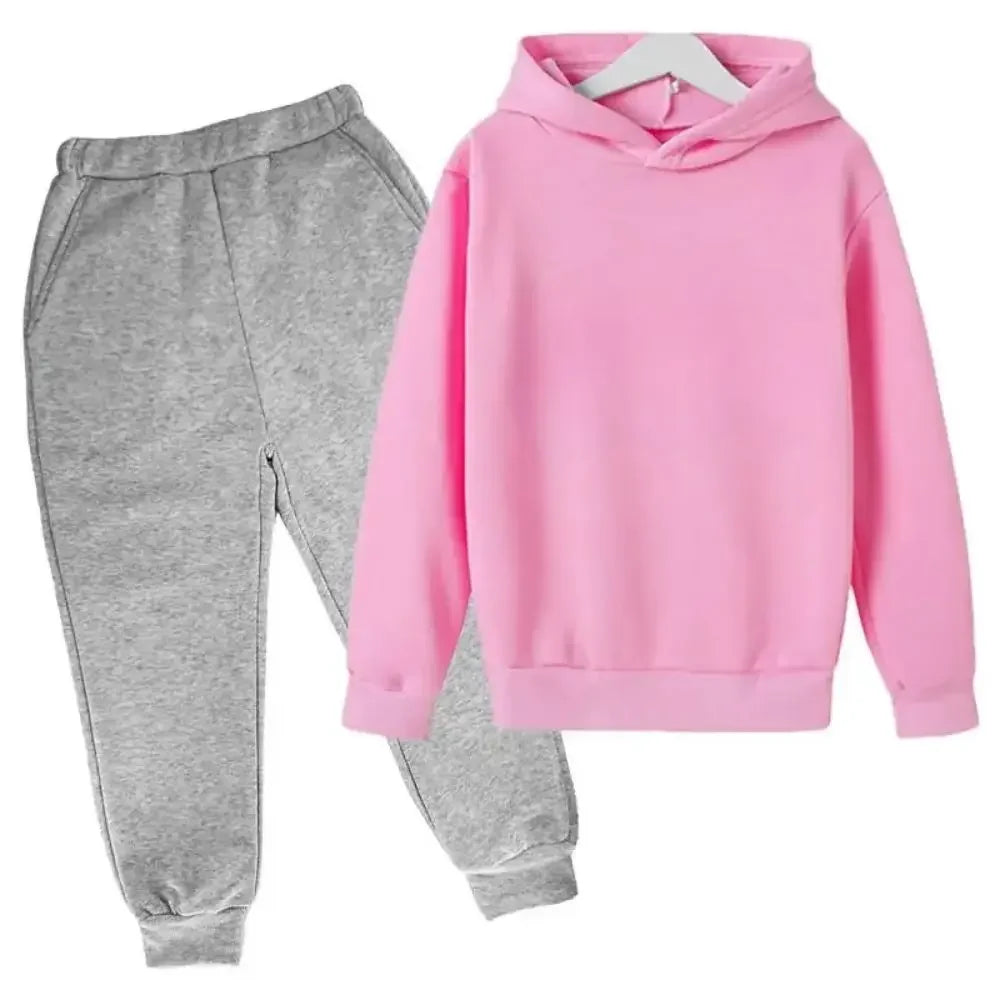 Spring Autumn Tracksuit Football CR7 Print Kid's Clothes Hoodie+Pants Suit 2pcs Set Boy Girl 3-12 Years Children Holiday Gifts