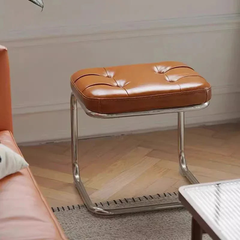 Slim Entryway Shoe Bench Narrow Hallway Seat Vintage Storage Stool Chair Upholstered Bench Wassily Bench Step Stool