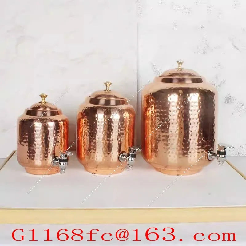 Copper Can, Cold Water Kettle, Water Dispenser, Retro Style Restaurant, Bar, Handmade Tea Kettle