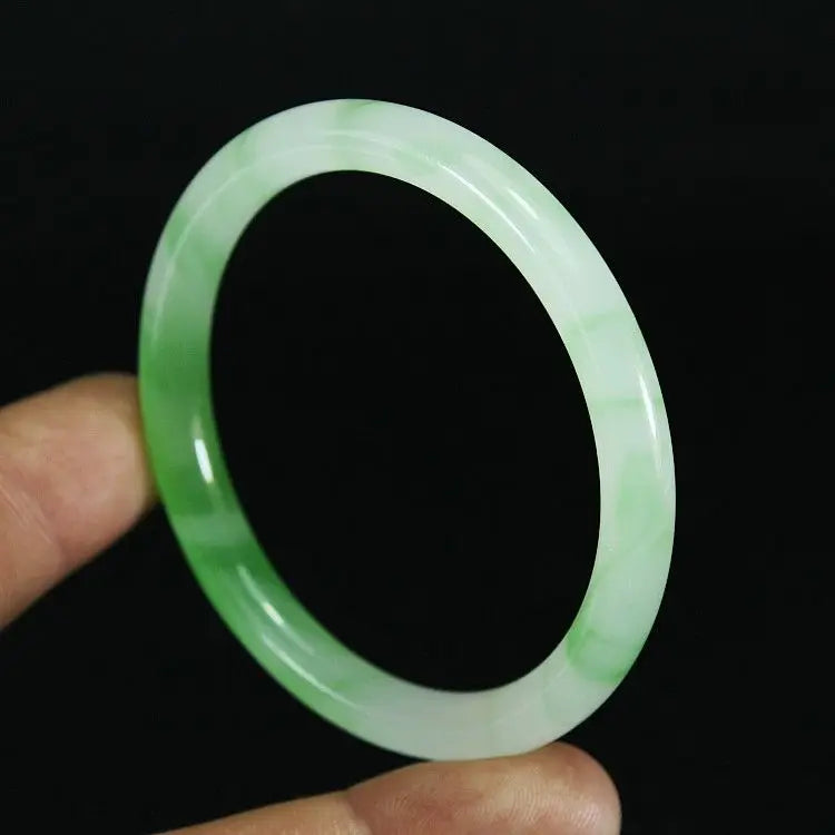 Natural Jade Bangle Women Gifts Men Fine Jewelry Jadeite Bangles Certified Genuine Jades Stone Bracelets Accessories Jewellery