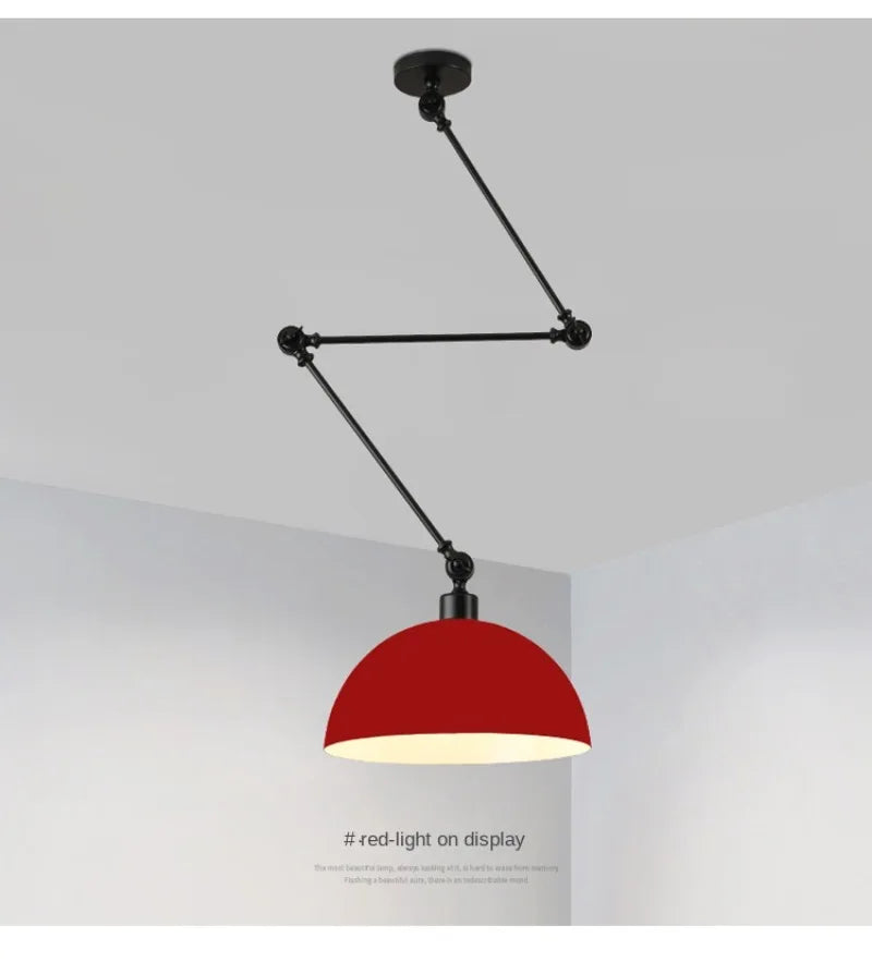 Nordic Modern Retractable Chandelier Restaurant Kitchen Living Room Bedroom Island Lamp Dining Room Home Decor Hanging Lighting