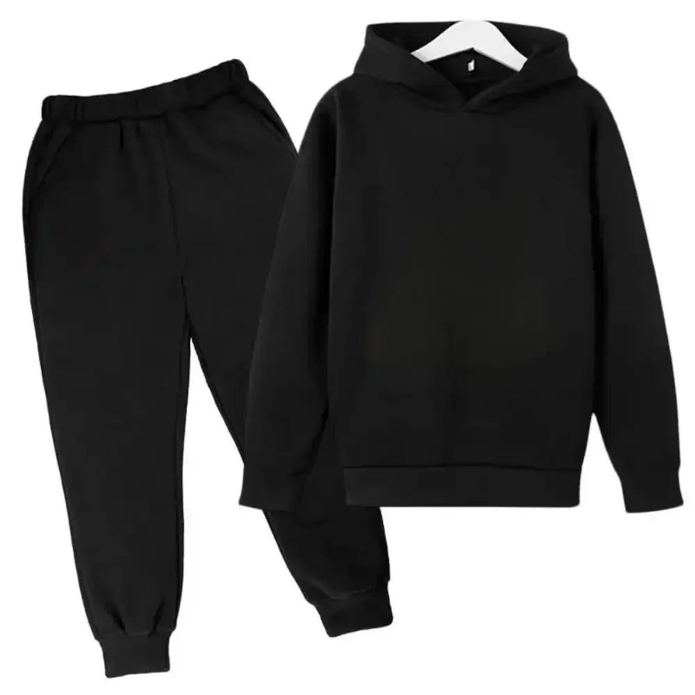 Spring Autumn Tracksuit Football CR7 Print Kid's Clothes Hoodie+Pants Suit 2pcs Set Boy Girl 3-12 Years Children Holiday Gifts