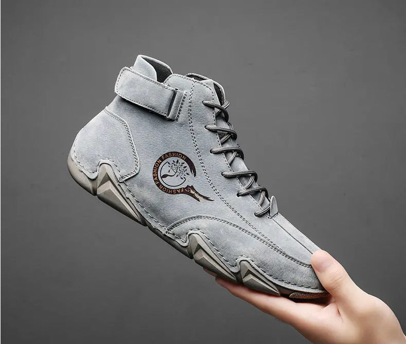 Men's Mid-top Casual Flat Cotton Solstice Style Shoes