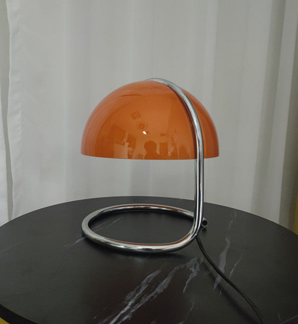 Cool Table Lamp Retro Metal Bedroom Bedside Lamp Mushroom Lamp
