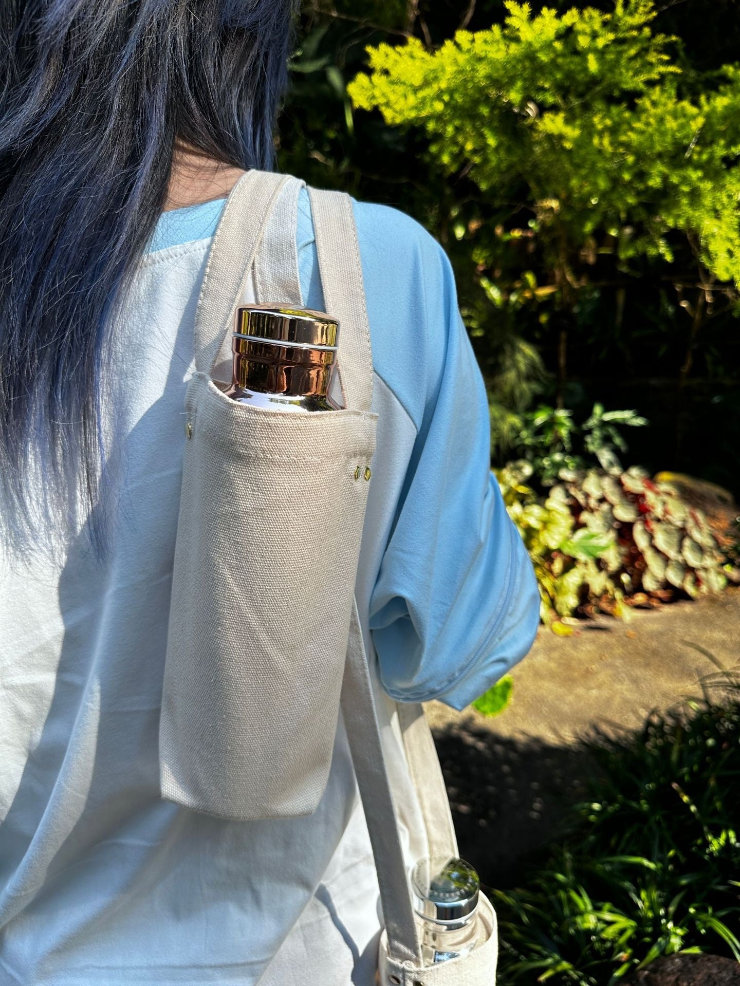 Electroplating Copper Vacuum Cup Double-layer Vacuum Concave-convex Water Cup