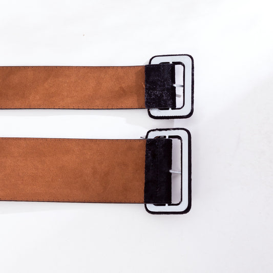 Autumn And Winter Timeless Golden Silk Velvet Belt Ladies