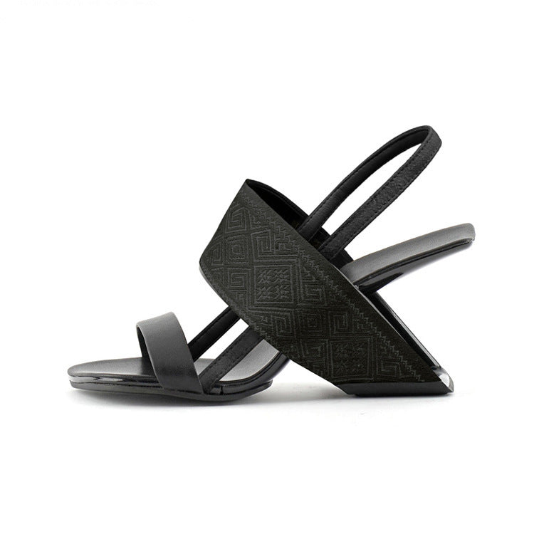 Luxury Ethnic Style Women's Shoes Embroidered Sandals