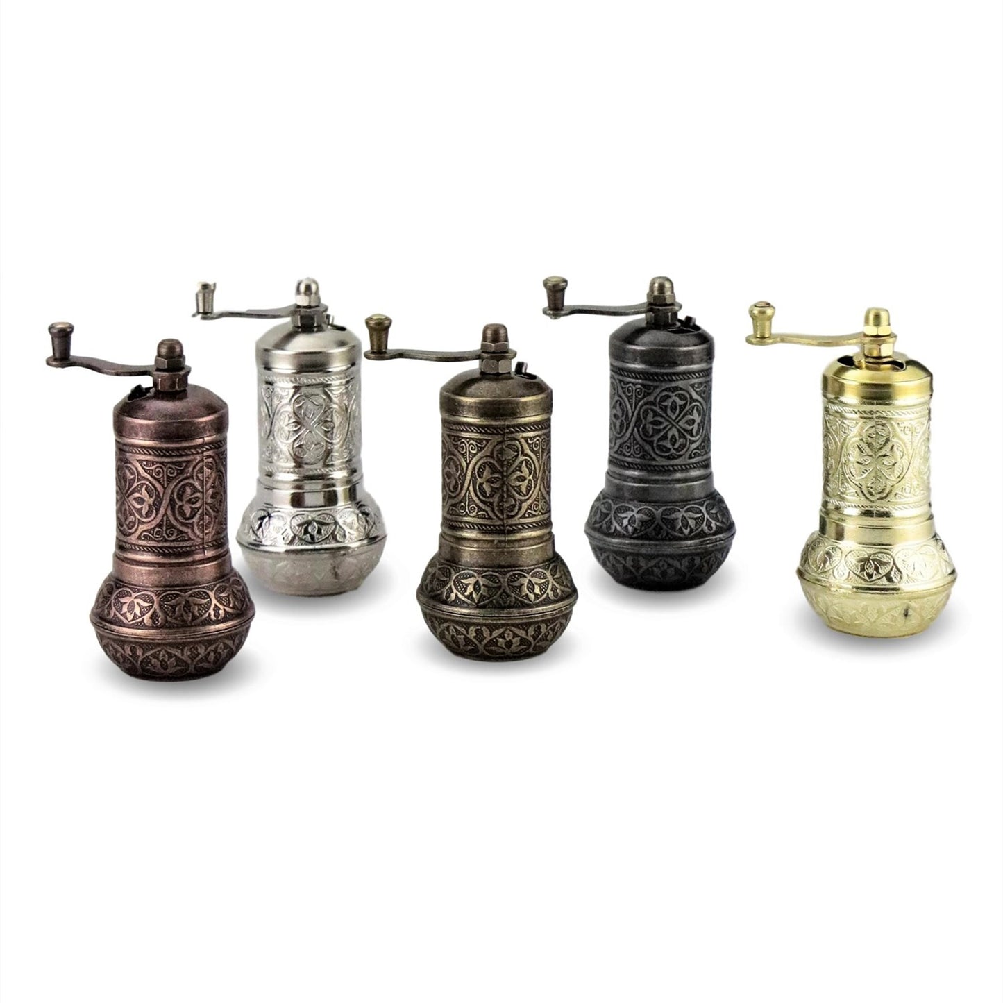 Pepper Copper Alloy Manual Grinding Device Portable Kitchenware