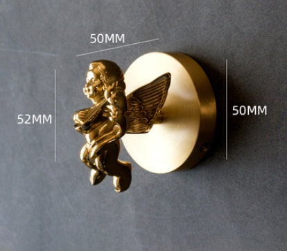 Retro Copper Punch-Free Animal Hook/ Nordic Light Luxury