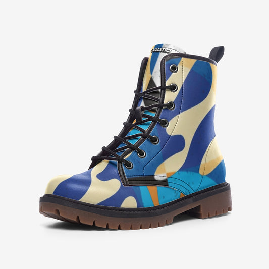 SOLSTICEMatisse abstract nature Casual Leather Lightweight boots MT