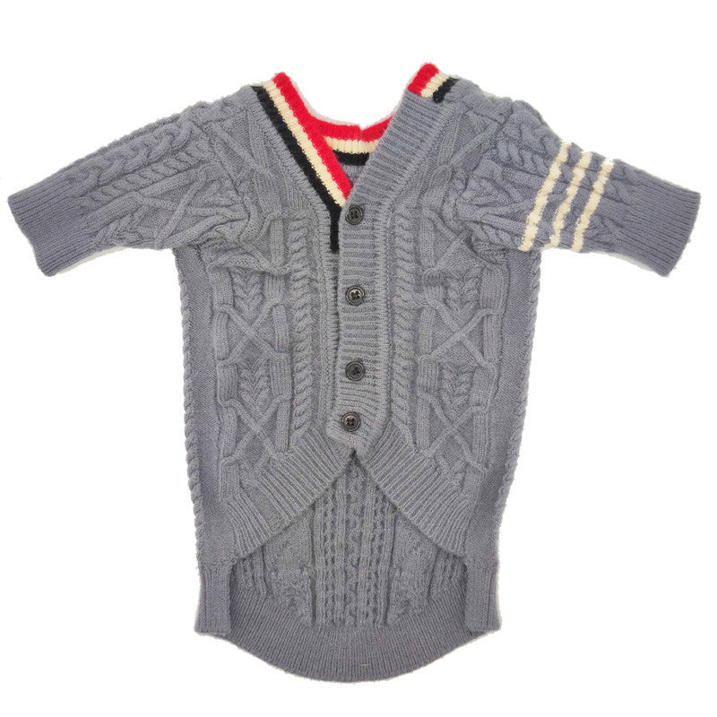 Luxury Dog Clothes Autumn And Winter Fashion Trendy Brand Sweater