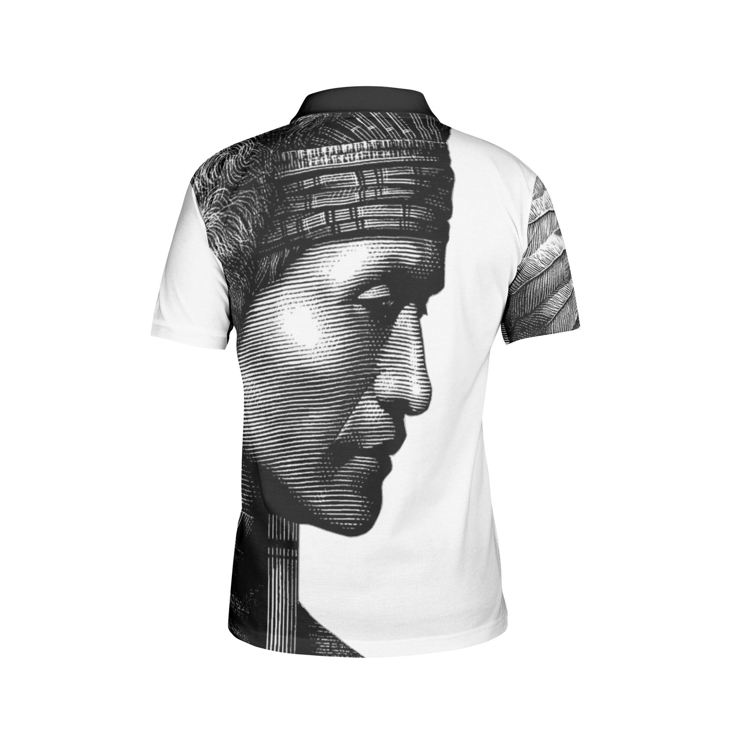 Solstice Native engravement  Men's All-Over Print Polo Shirts