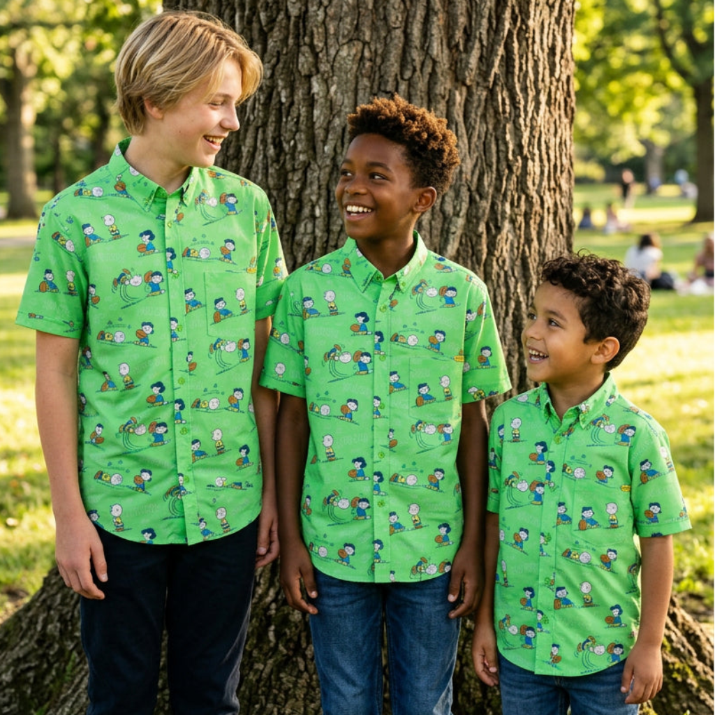 Peanuts "AAUGH!" – KUNUFLEX Short Sleeve Shirt
